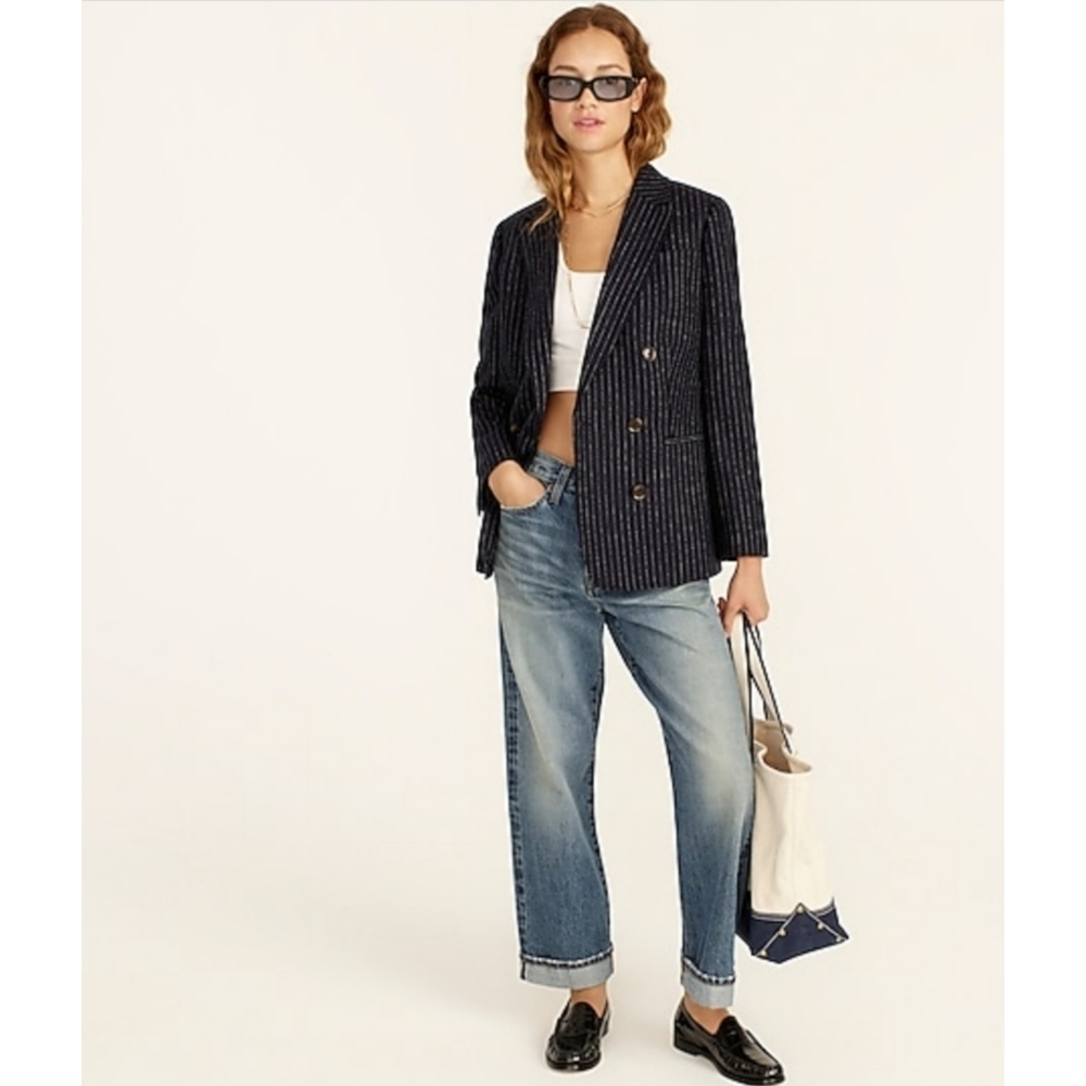 5. J.Crew Bristol blazer in pinstripe English wool - Picture 1 of 11